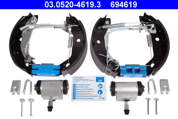 Brake Shoe Set (03.0520-4619.3)