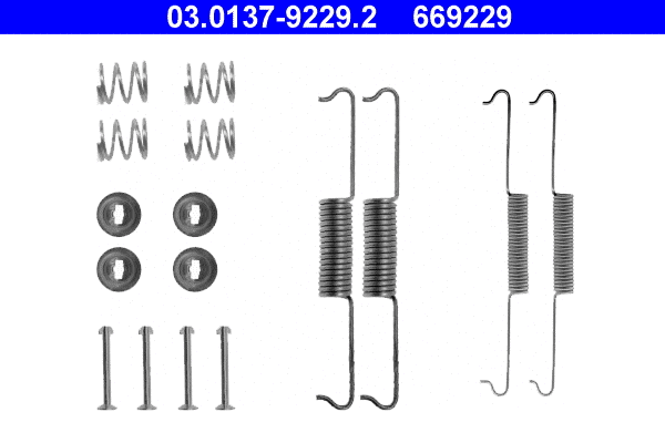 Accessory Kit, brake shoes (03.0137-9229.2)