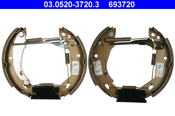 Brake Shoe Set (03.0520-3720.3)