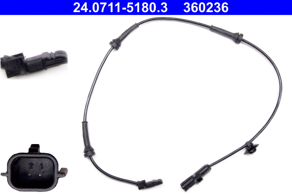 Sensor, wheel speed (24.0711-5180.3)