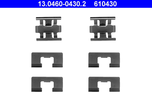 Accessory Kit, disc brake pad (13.0460-0430.2)