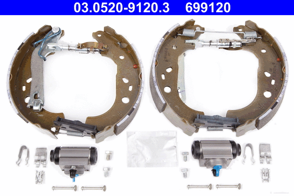 Brake Shoe Set (03.0520-9120.3)