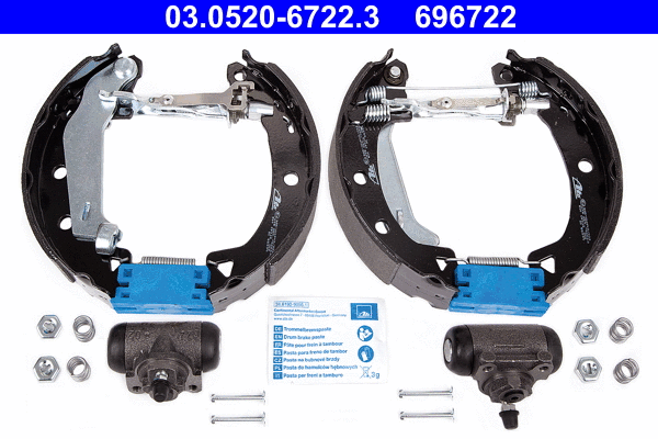 Brake Shoe Set (03.0520-6722.3)