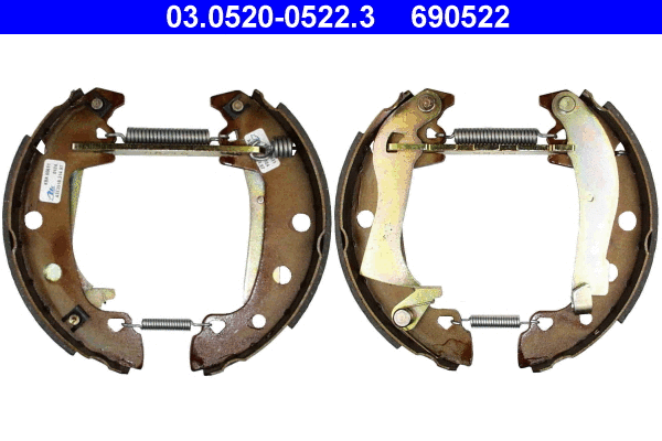 Brake Shoe Set (03.0520-0522.3)