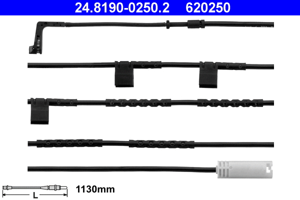 Warning Contact, brake pad wear (24.8190-0250.2)