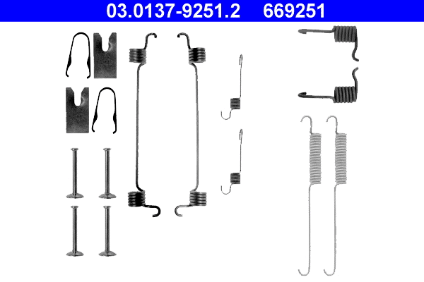 Accessory Kit, brake shoes (03.0137-9251.2)
