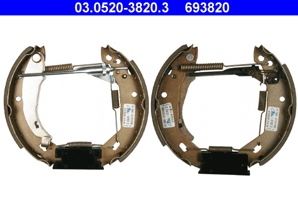 Brake Shoe Set (03.0520-3820.3)