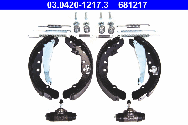 Brake Shoe Set (03.0420-1217.3)