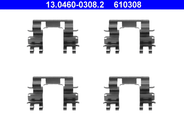 Accessory Kit, disc brake pad (13.0460-0308.2)