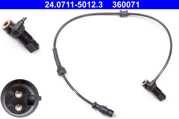 Sensor, wheel speed (24.0711-5012.3)