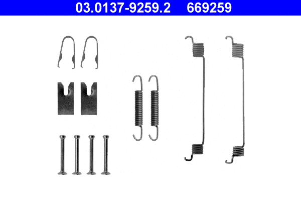 Accessory Kit, brake shoes (03.0137-9259.2)