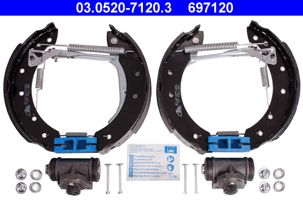Brake Shoe Set (03.0520-7120.3)