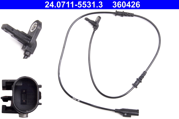 Sensor, wheel speed (24.0711-5531.3)