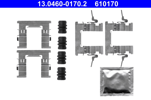Accessory Kit, disc brake pad (13.0460-0170.2)