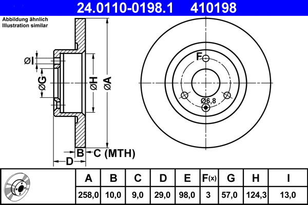 Brake Disc (24.0110-0198.1)