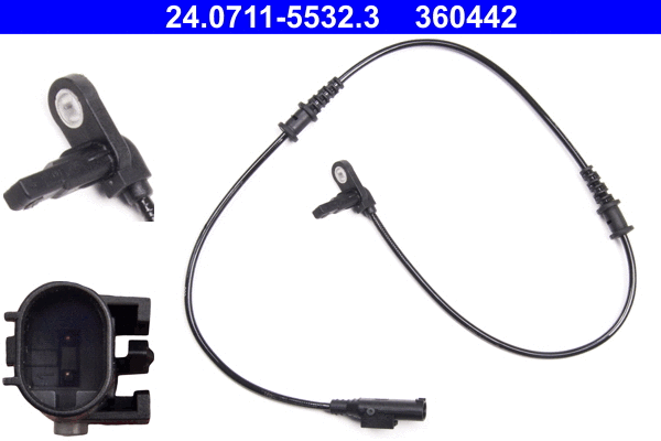 Sensor, wheel speed (24.0711-5532.3)