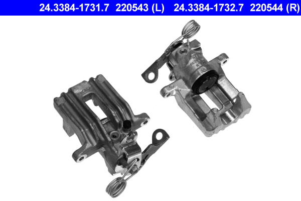 Brake Caliper (24.3384-1731.7)