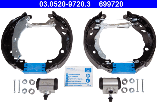 Brake Shoe Set (03.0520-9720.3)