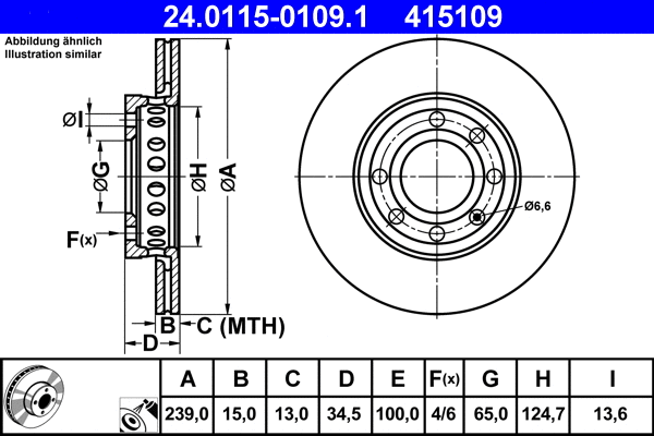 Brake Disc (24.0115-0109.1)