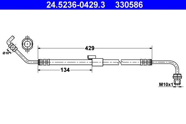 Brake Hose (24.5236-0429.3)