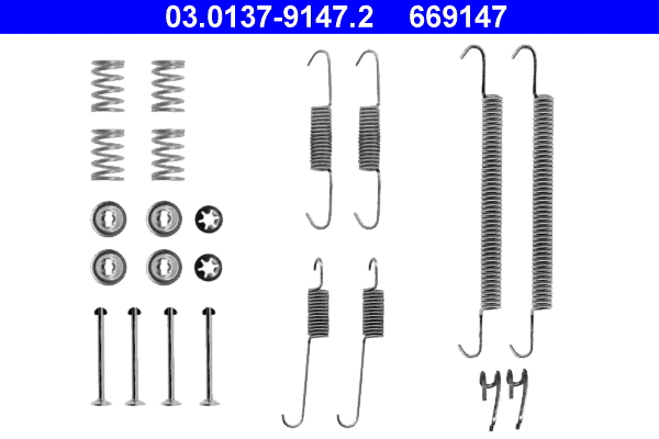 Accessory Kit, brake shoes (03.0137-9147.2)