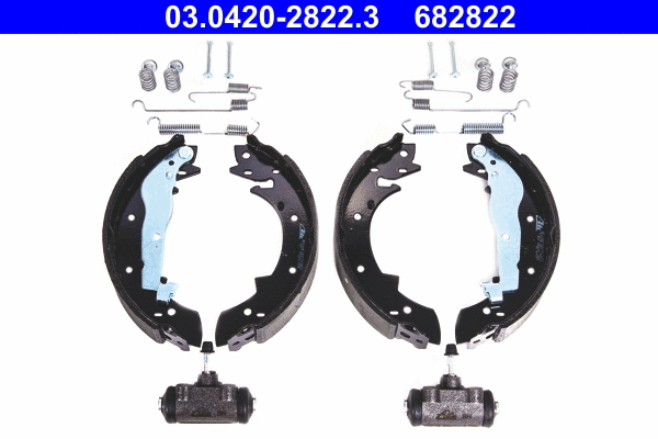 Brake Shoe Set (03.0420-2822.3)
