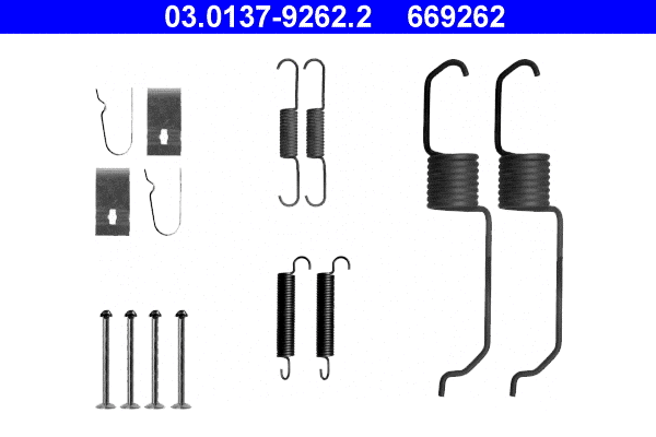 Accessory Kit, brake shoes (03.0137-9262.2)