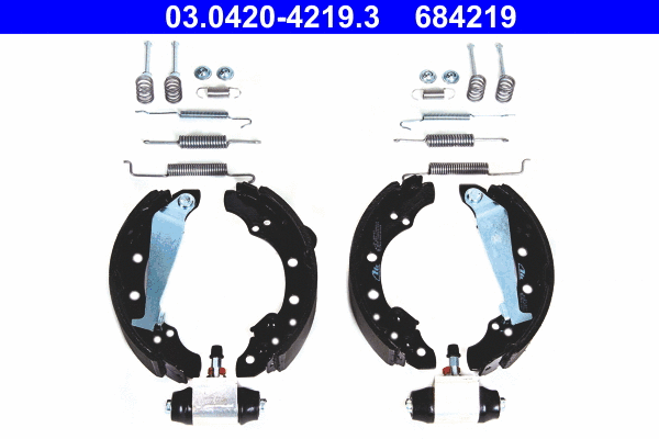 Brake Shoe Set (03.0420-4219.3)