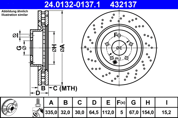 Brake Disc (24.0132-0137.1)