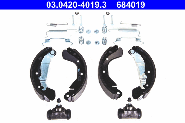 Brake Shoe Set (03.0420-4019.3)