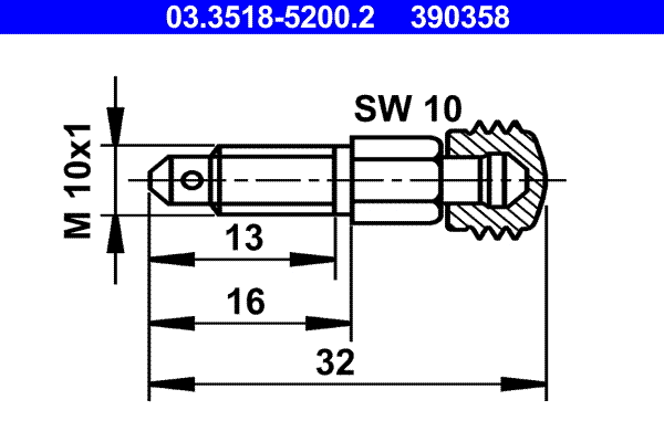 Breather Screw/Valve (03.3518-5200.2)