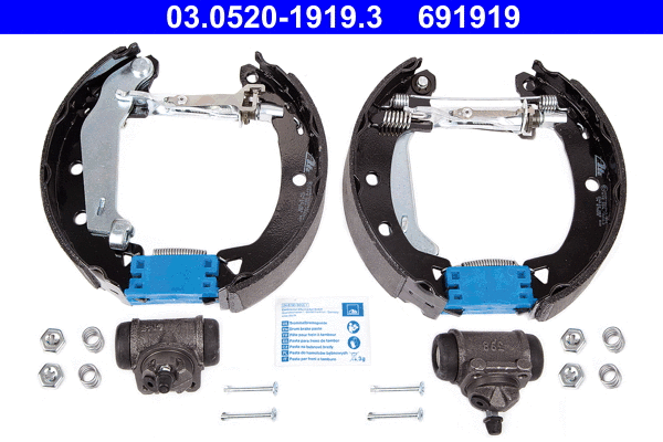 Brake Shoe Set (03.0520-1919.3)