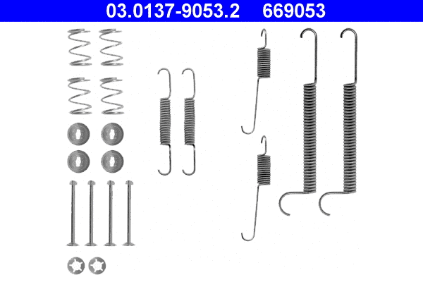 Accessory Kit, brake shoes (03.0137-9053.2)