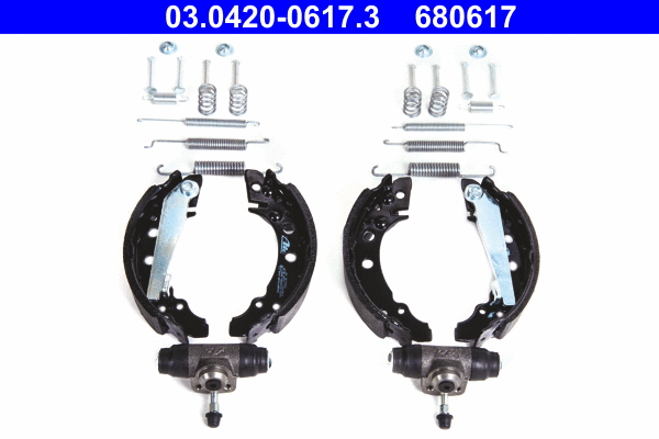 Brake Shoe Set (03.0420-0617.3)