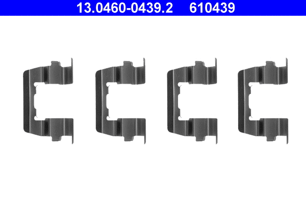 Accessory Kit, disc brake pad (13.0460-0439.2)