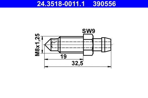 Breather Screw/Valve (24.3518-0011.1)