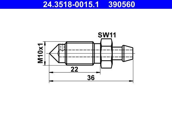 Breather Screw/Valve (24.3518-0015.1)