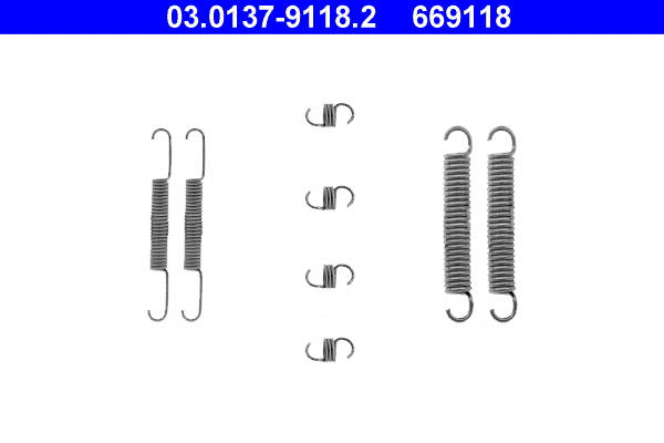 Accessory Kit, brake shoes (03.0137-9118.2)