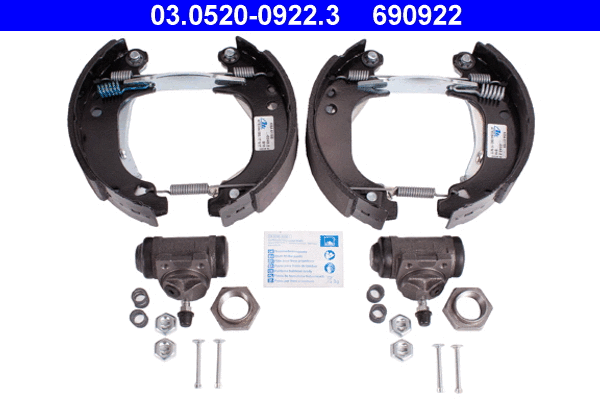 Brake Shoe Set (03.0520-0922.3)