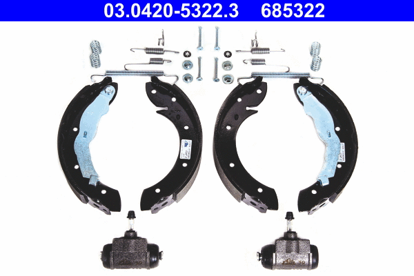 Brake Shoe Set (03.0420-5322.3)
