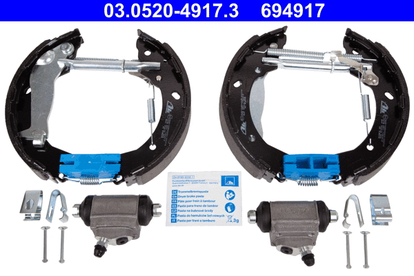 Brake Shoe Set (03.0520-4917.3)