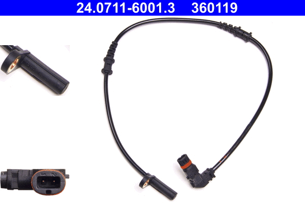 Sensor, wheel speed (24.0711-6001.3)