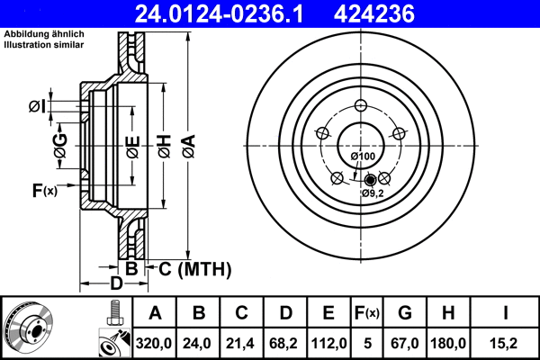 Brake Disc (24.0124-0236.1)