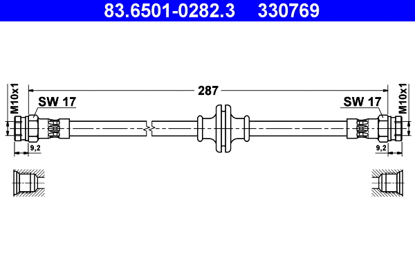Brake Hose (83.6501-0282.3)
