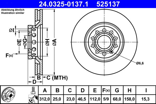 Brake Disc (24.0325-0137.1)