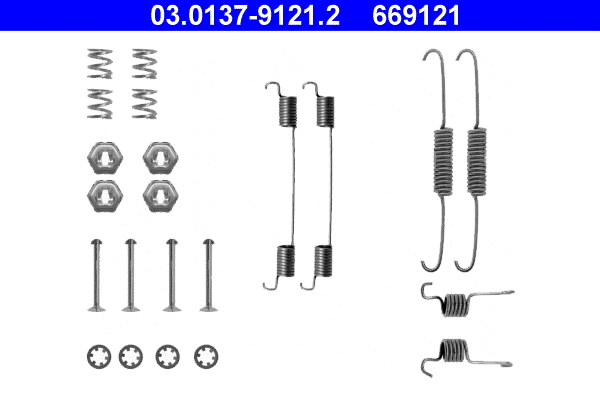 Accessory Kit, brake shoes (03.0137-9121.2)