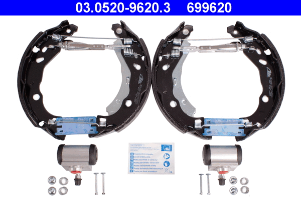 Brake Shoe Set (03.0520-9620.3)