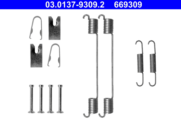 Accessory Kit, brake shoes (03.0137-9309.2)