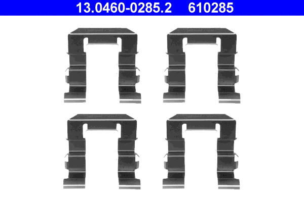 Accessory Kit, disc brake pad (13.0460-0285.2)
