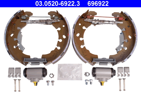 Brake Shoe Set (03.0520-6922.3)